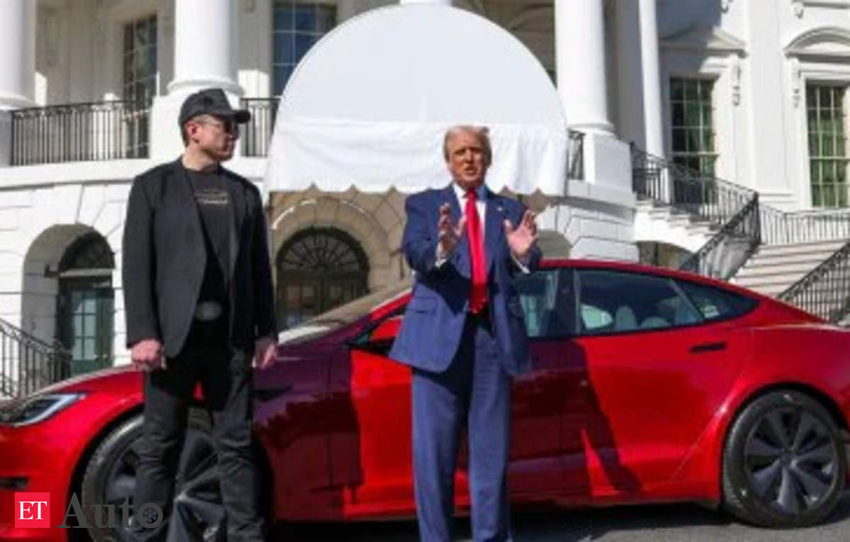 Trump says violence against Tesla is domestic terrorism
