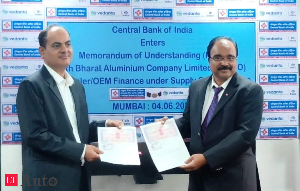 Vedanta Aluminium signs financing MoU with Central Bank of India for MSME customers