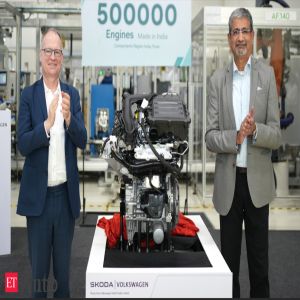 Skoda Auto Volkswagen India reaches 5 lakh engine production milestone