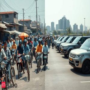 Citing auto sales figures, Congress claims most Indians locked out of consumption economy
