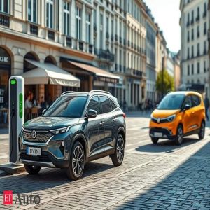 Chinese EVs grab biggest mkt share in Europe in nine months