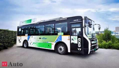 EKA Mobility, KPIT, and BPCL to launch hydrogen fuel cell bus at Cochin International Airport